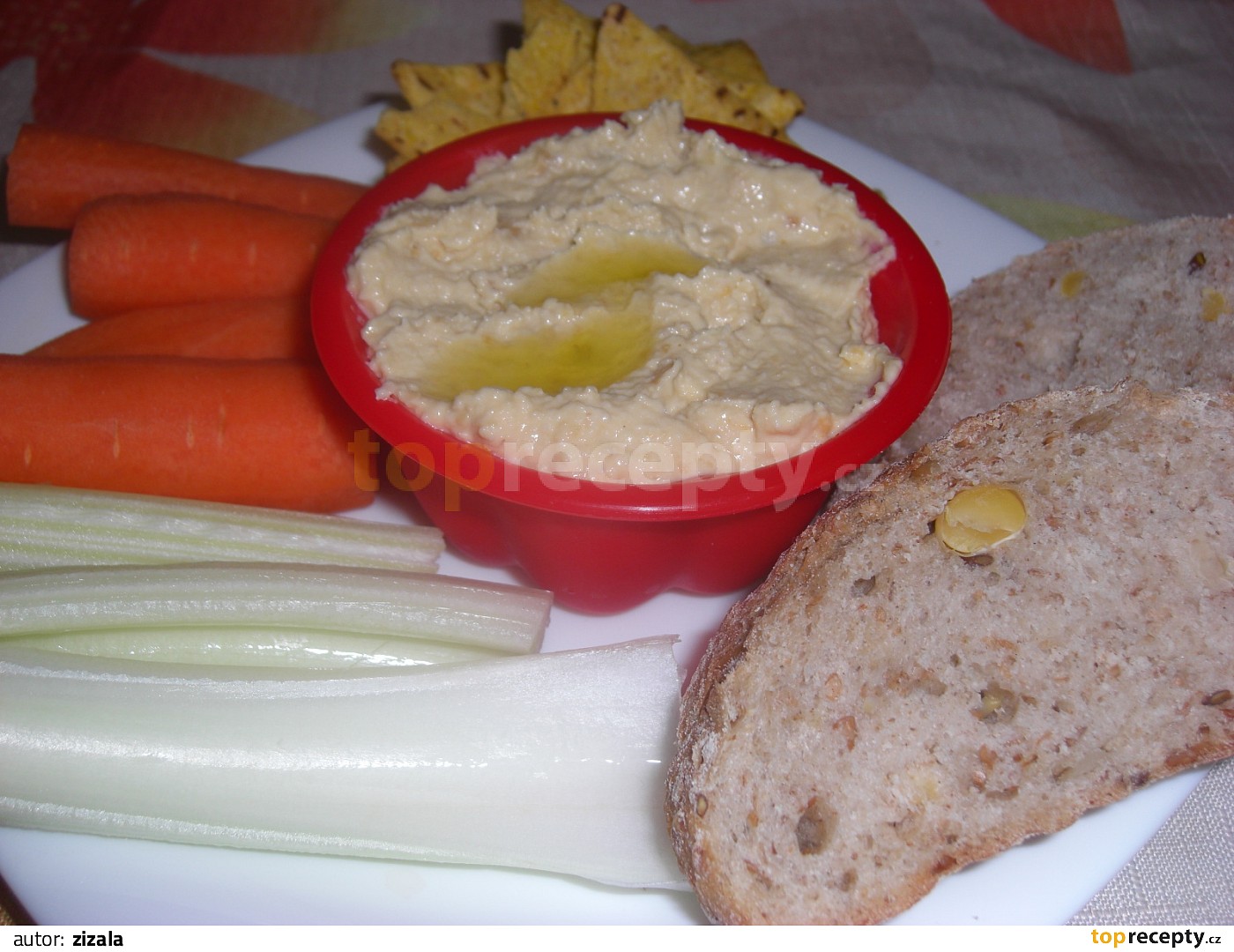 Hummus Pomaz Nka Recept Toprecepty Cz